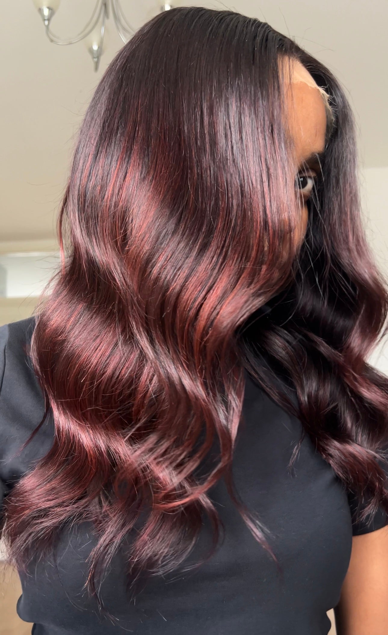 Body Wave Burgundy Wig