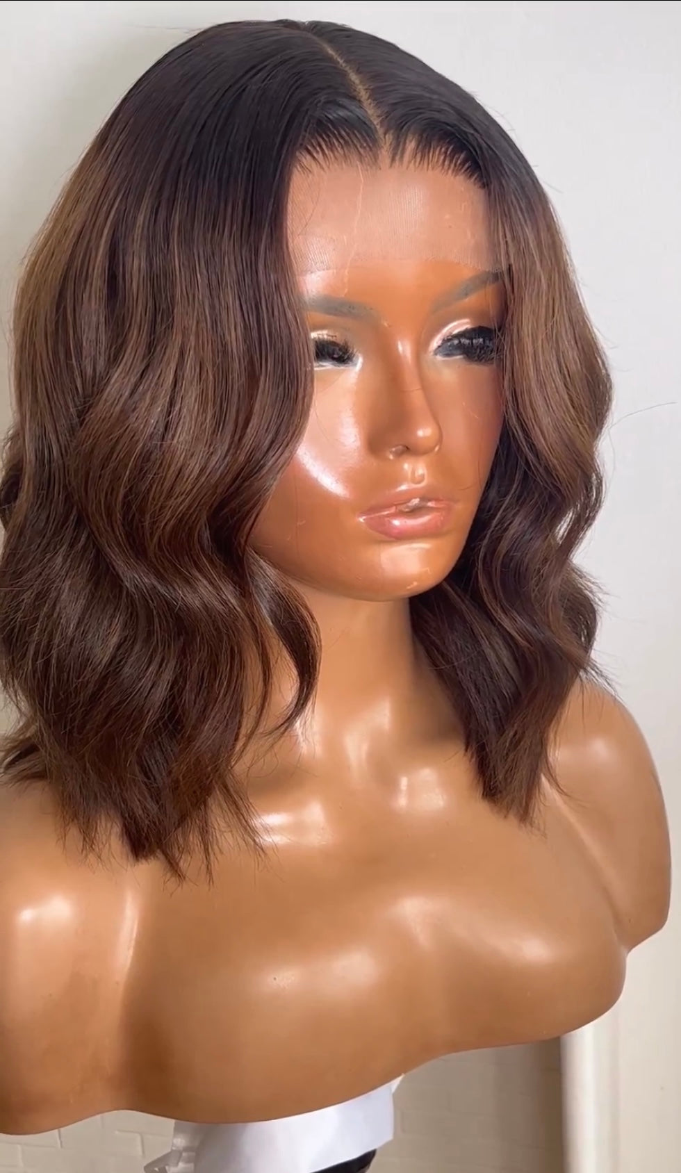 Body Wave Honey Brown Wig